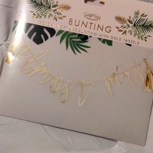 Almost Mrs bunting sign